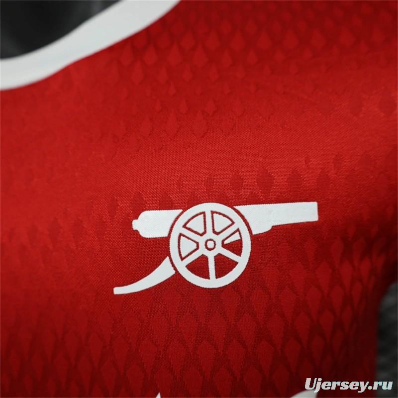 25/26 Player Version Arsenal Match Training Red Jersey