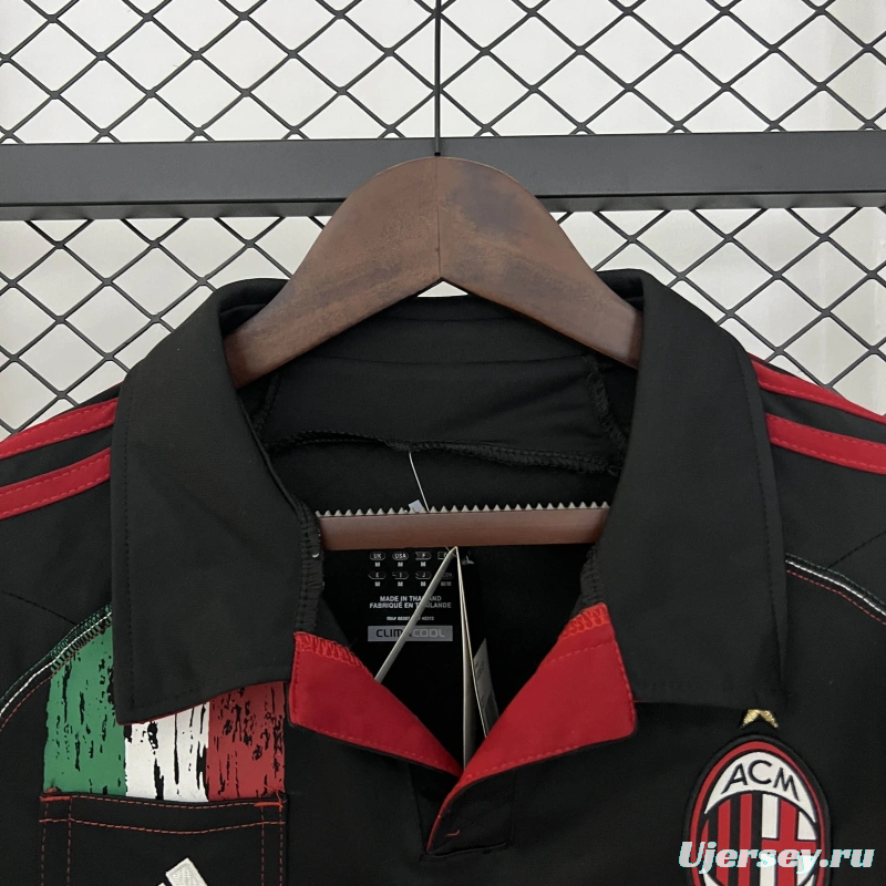 12/13 Retro AC Milan Home Jersey