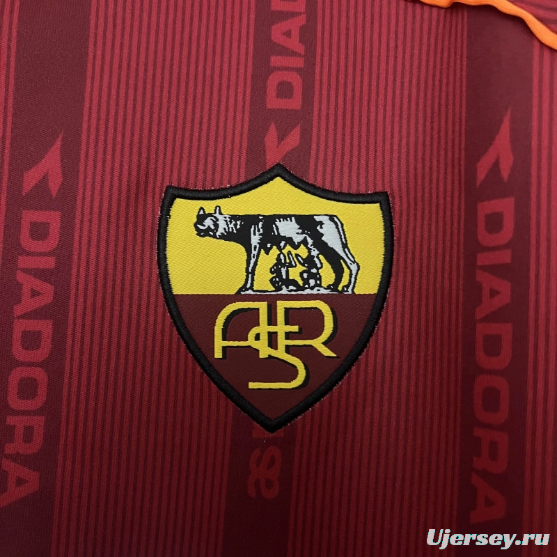 99/00 Retro Roma Home Jersey