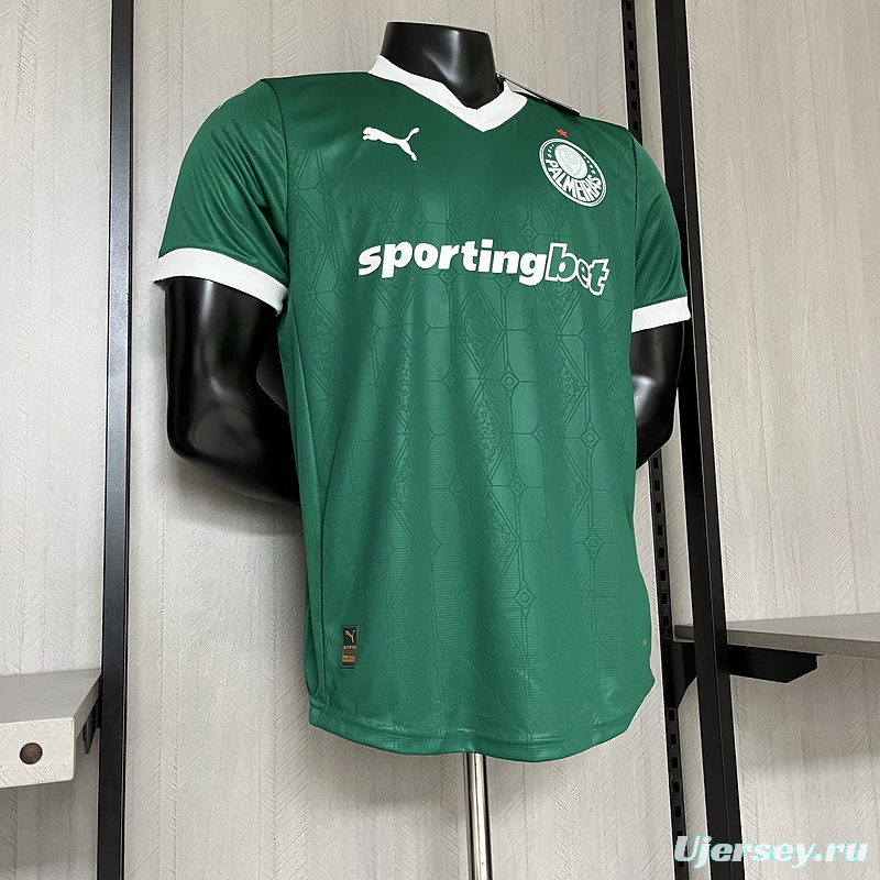 25/26 Player Version Edition Palmeiras Home S-XXXXL