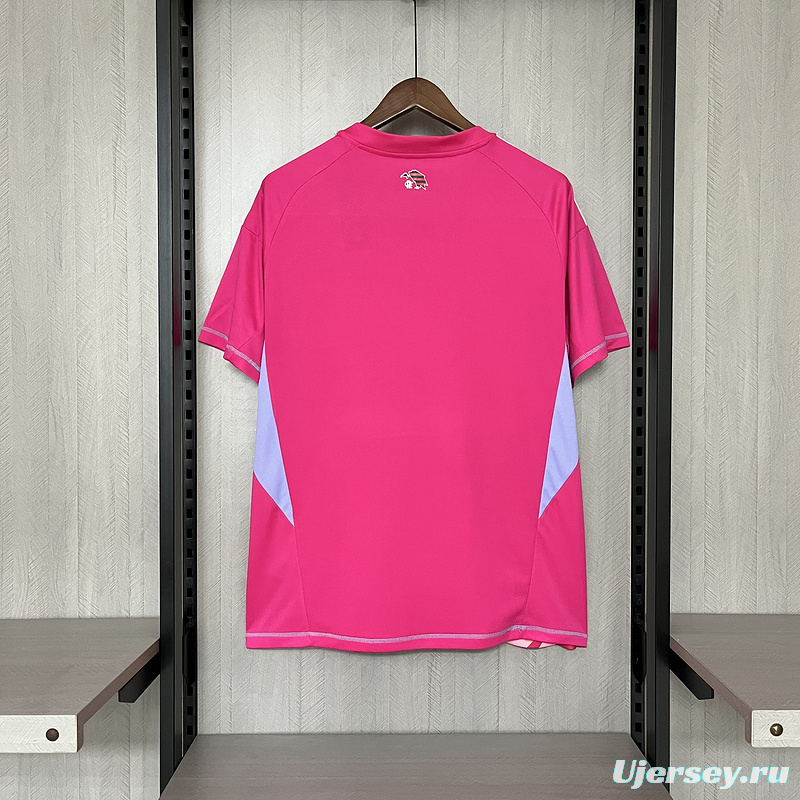 25/26 Flamengo Goalkeeper Pink Jersey S-XXXXL