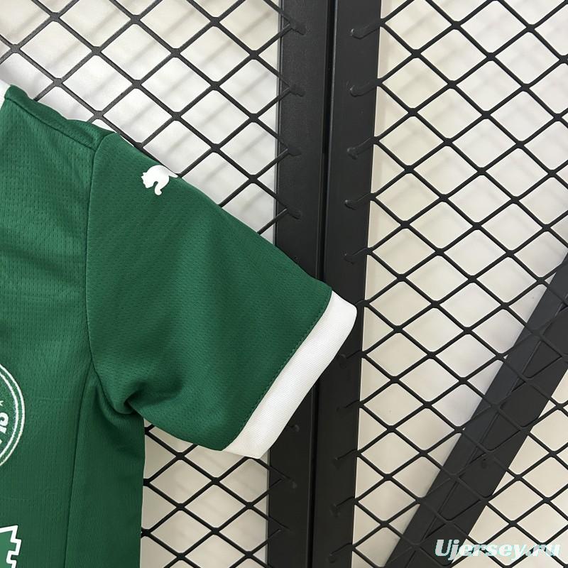 25/26 Kids Palmeiras Home Size 16-28 Jersey