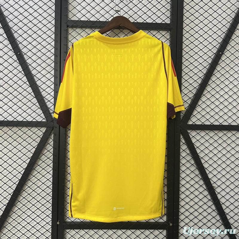 24/25 Flamengo Limited Edition Goalkeeper Yellow Jersey