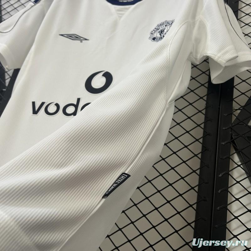 00/01 Retro Manchester United Away Jersey