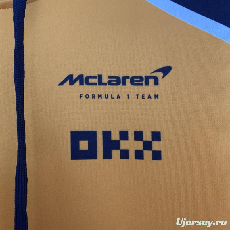 2025 F1 Formula Orange/Black Mclaren Hoodie