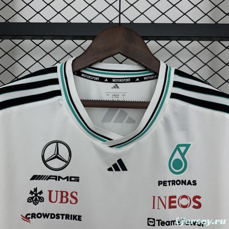 2025 F1 Formula AMG White T-Shirt