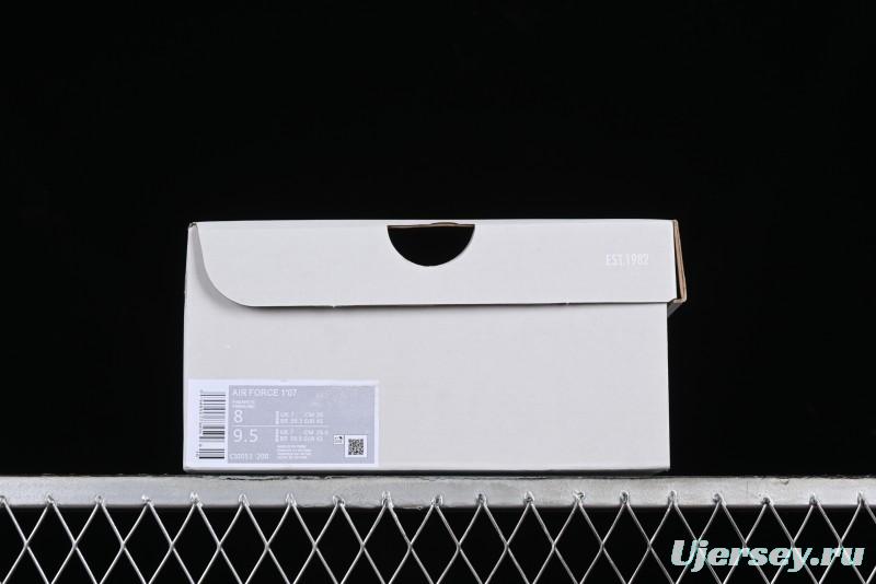 Nike Air Force 1 '07 Low 2.0 Khaki Flyknit Casual Sneakers - CI0051-200