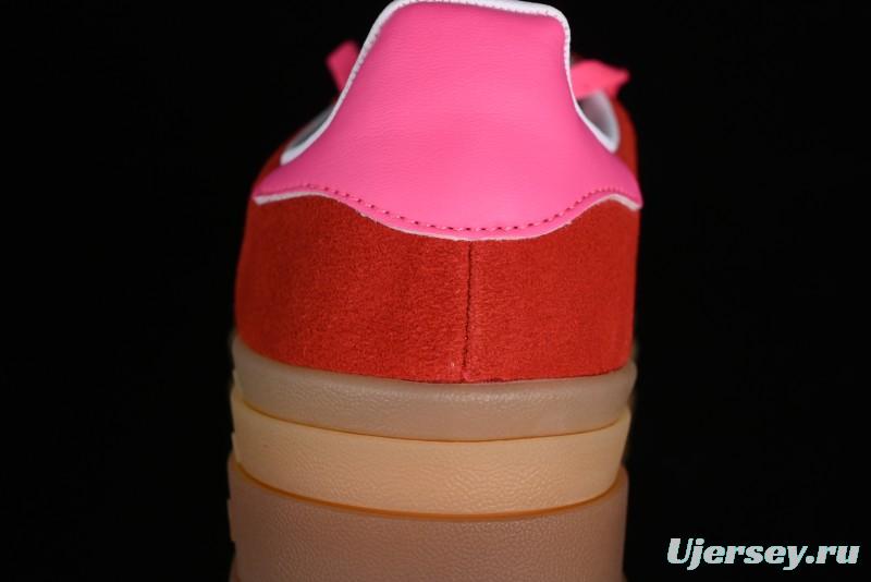 Adidas Originals Gazelle Bold IH7496 Low-Top Sneakers with Thick Sole for Slip Resistance and Durability