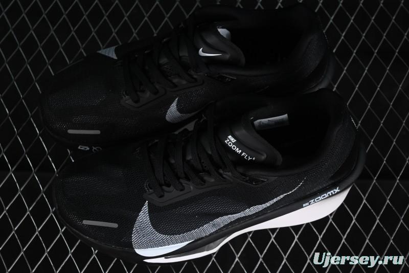 Nike Zoom Fly 6 Running Shoes with Flyknit Material and Carbon Fiber Plate for Superior Elasticity - FN8454-001