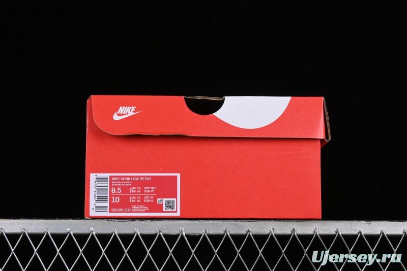 Nike Dunk Low Speed & Fury Distressed Oxidized Metal Punk SB Strap Low-Top Casual Sneakers - DD1391-100