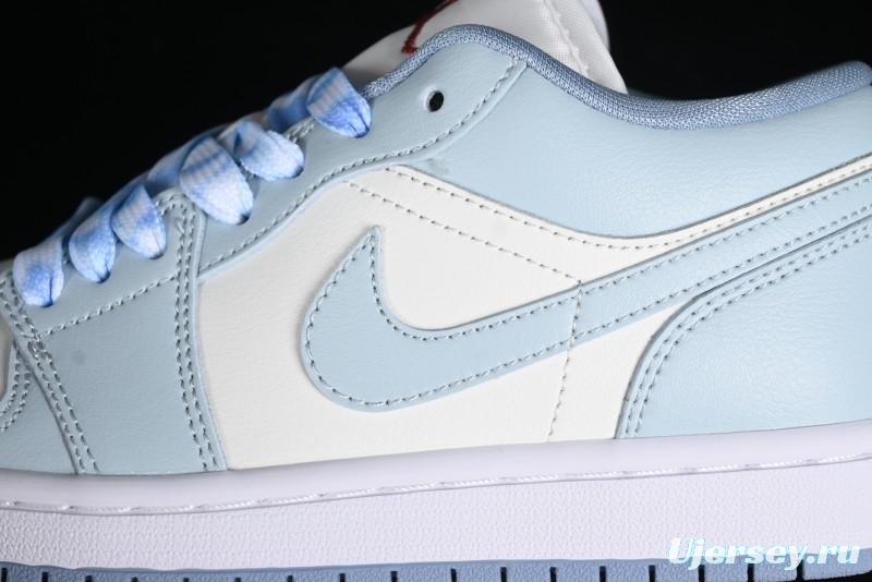 Nike Air Jordan 1 Low AJ1 White Magnolia Casual Sneakers - DC0774-164