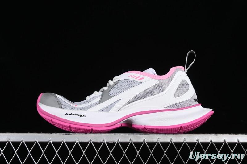 Balenciaga Circuit Lightweight Distressed Print Round-Toe Fashion Casual Shoes - WFLGY1950