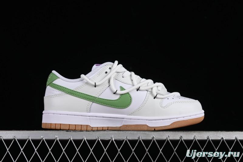 Nike Dunk Low SB Casual Sneakers Spring Summer Series Green Grape Camellia White Green - FD9922-151