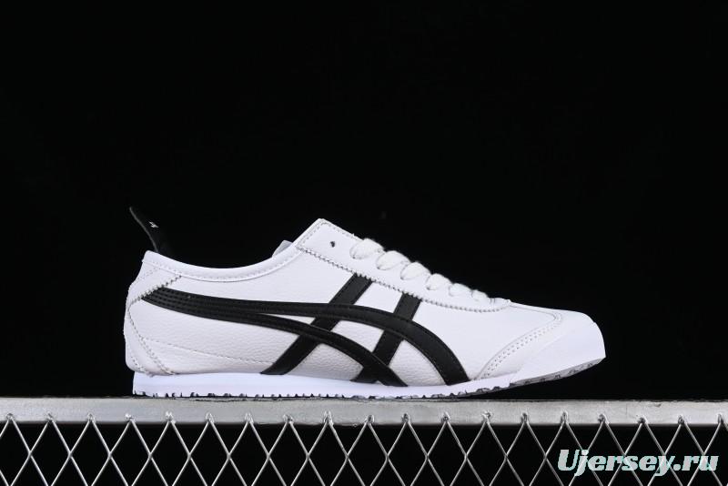 Onitsuka Tiger Mexico 66 Low-Top Leather Sneakers for Casual Running - D508K-0190