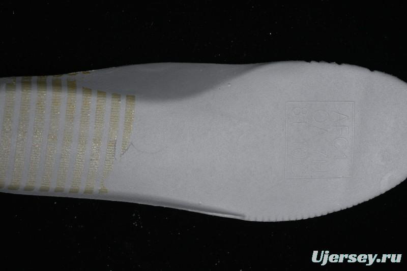 Nike Air Force 1 '07 Low Casual Sneakers with Anime-inspired Green Apple Spray Paint Design - DY8899-002