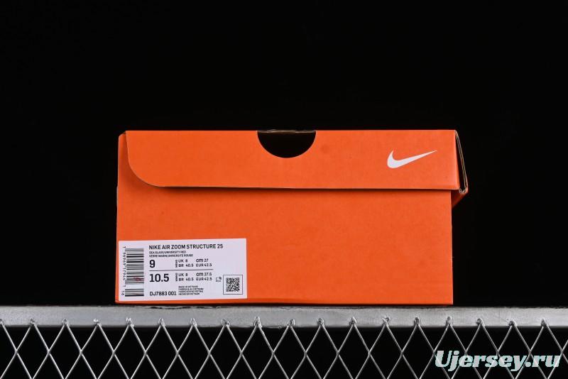 Nike Air Zoom Structure 25 Running Shoes 2024 New Cushioning Anti-Slip Comfort - DJ7883-001