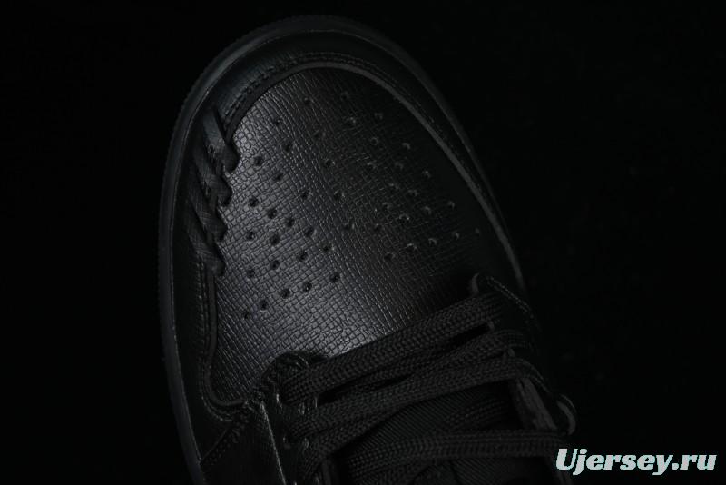 Nike Air Jordan 1 Low "Method of Make" Casual Sneakers with Woven Design - FN5032-007