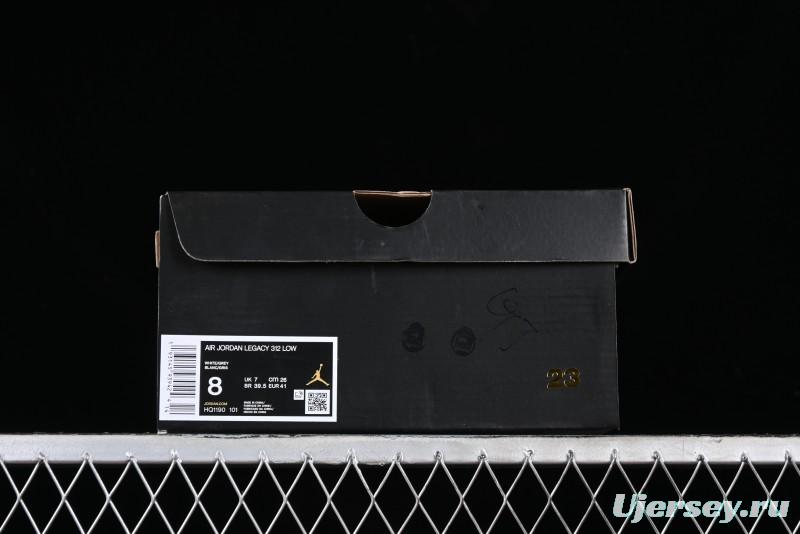 Nike Air Jordan Legacy 312 Low Sneakers with Velcro Strap - HQ1190-101