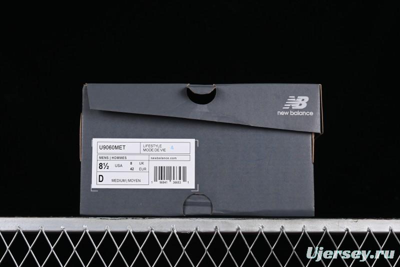 New Balance Joe Freshgoods NB9060 Retro Casual Running Sneakers with ABZORB Cushioning - U9060MET