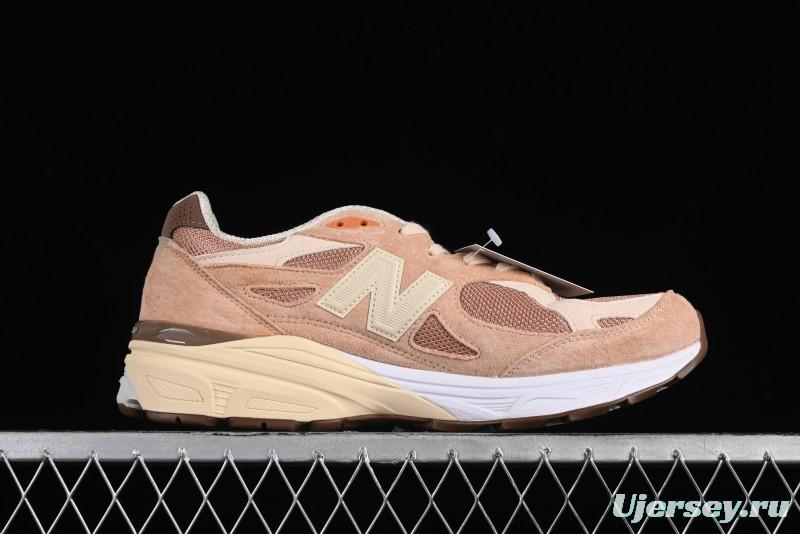 New Balance Made In USA M990 Series High-End Classic Retro Running Shoes with Carbon Fiber Midsole - M990SZ3