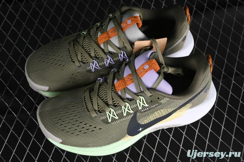 Nike Pegasus Trail 5 Off-Road Series Lightweight Comfortable Durable Low-Top Running Shoes - DV3864-200