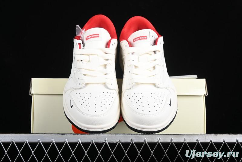 Nike Travis Scott x Fragment Design x Air Jordan 1 Low OG SP AJ1 Supreme Collaboration - YQ2088-67