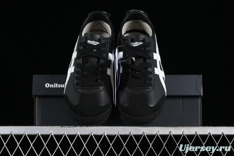 Onitsuka Tiger Mexico 66 Low-Top Leather Sneakers for Casual Running - 1183C102-001