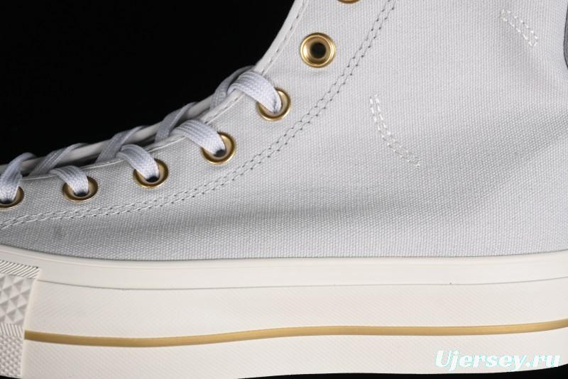 Converse All Star Lift High Top Platform Casual Canvas Shoes - A08237C