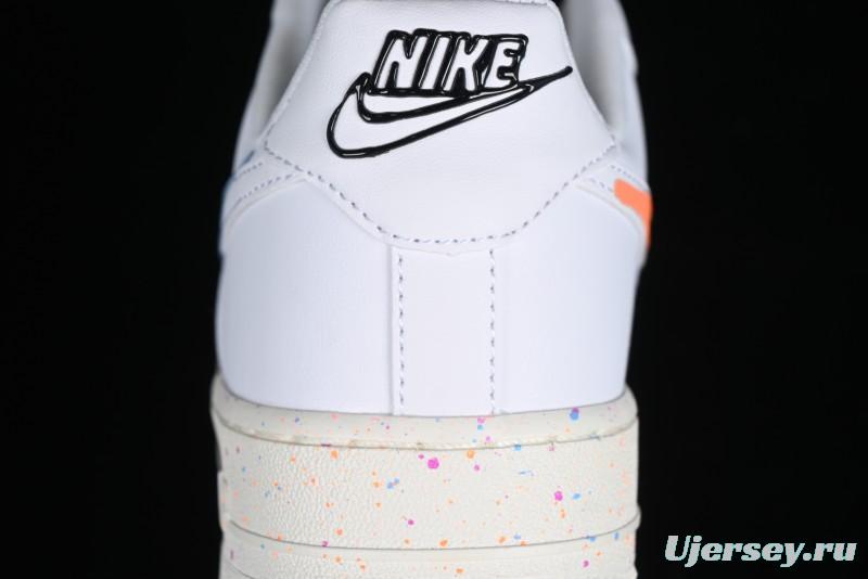 Nike Air Force 1 '07 Low Casual Sneakers with Full-Length Air Cushion - HF5721-111