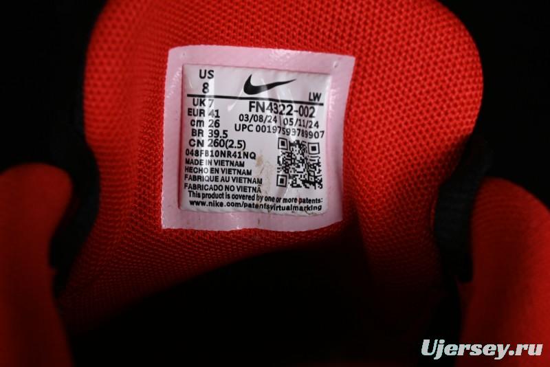 Nike Precision VII 6th Gen Low Top Basketball Shoes with Shock Absorption Anti-Slip and Wear-Resistant for Game Control - FN4322-002