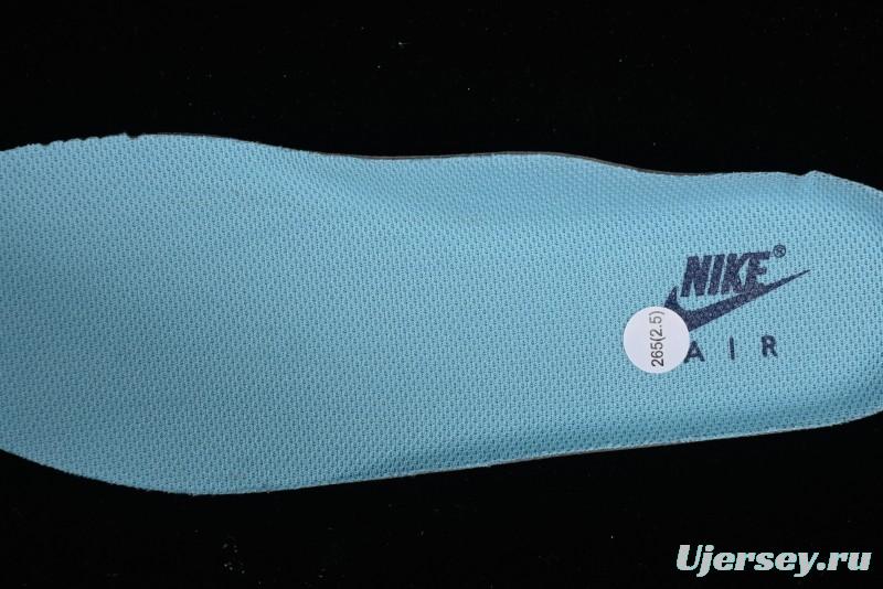 Nike Air Force 1 '07 Low White Blue Color Blocking Casual Sneakers - HF4837-407