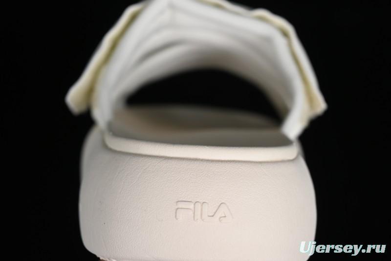 FILA DOUNT Sporty Sandals with Magic Strap - F12W221503FGB
