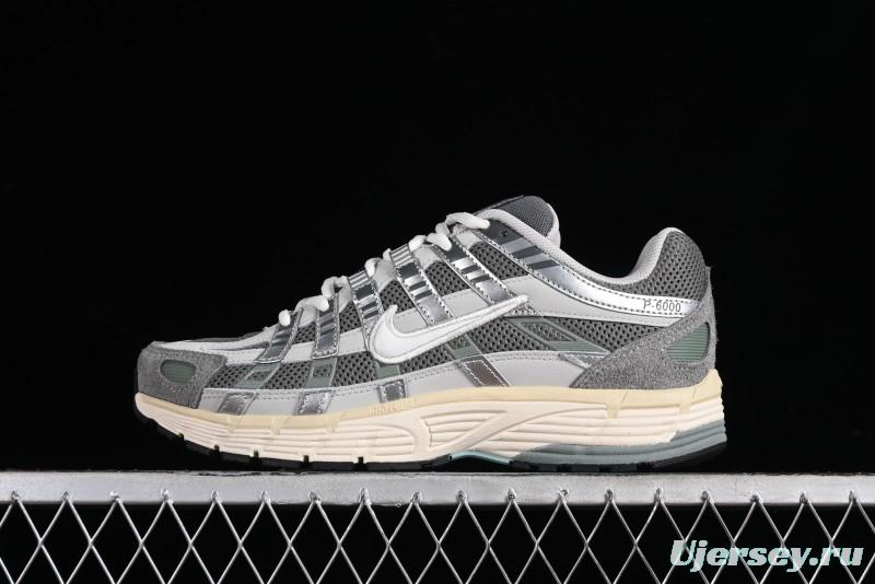 Nike P-6000 Retro Casual Sneakers with Lightweight Design - FN7509-029