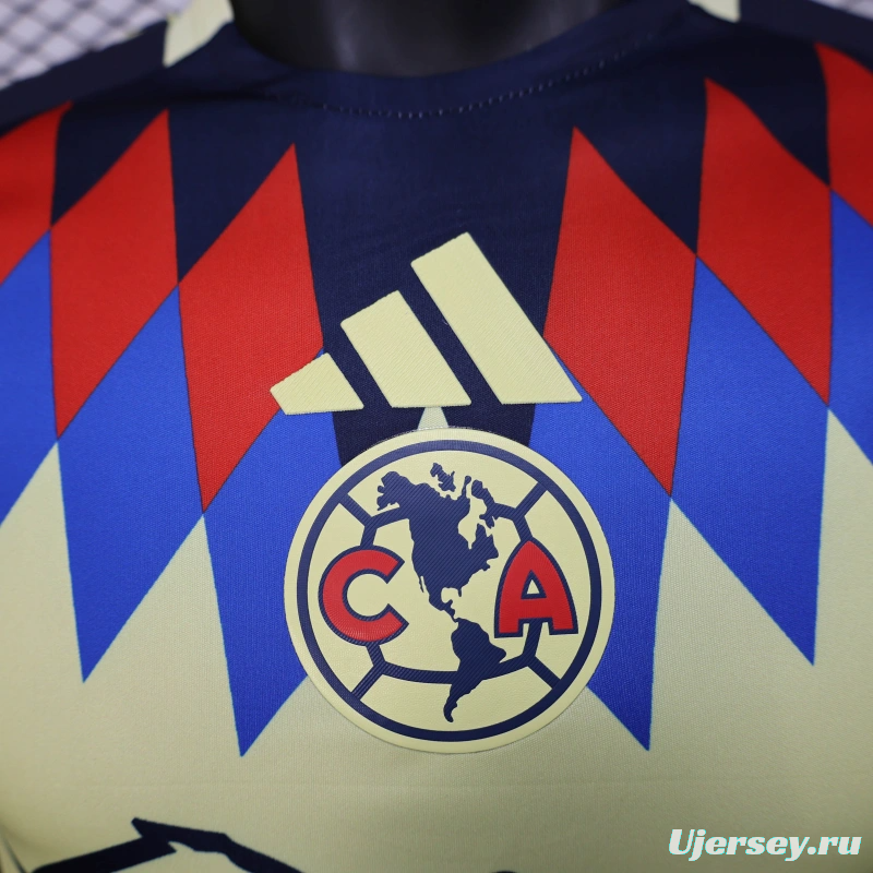 25/26 Player Version Club America Special Pre-Match Jersey