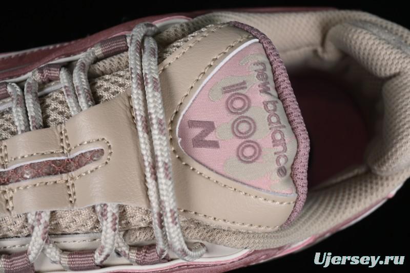 New Balance 1000 Series Retro Dad Style Low-Top Casual Running Shoes - M1000JG1