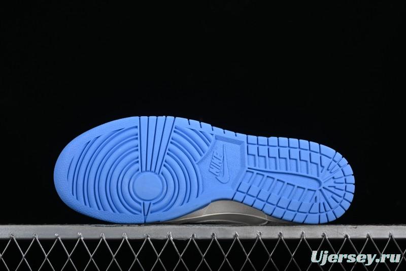 Nike SB Dunk Low LV Collaboration - Beige Navy Anniversary High-End Custom Low-Top Casual Skate Shoes - XX2025-322