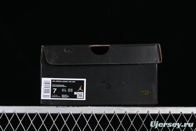 Nike Air Jordan Legacy 312 Low Sneakers with Velcro Strap and Triple Sole Design - HM3709-141
