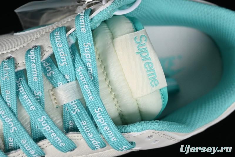 Nike SB Dunk Low Supreme Collaboration - Wheat Green Canvas Anniversary High-End Custom Low-Top Casual Skate Shoes - BB6698-512