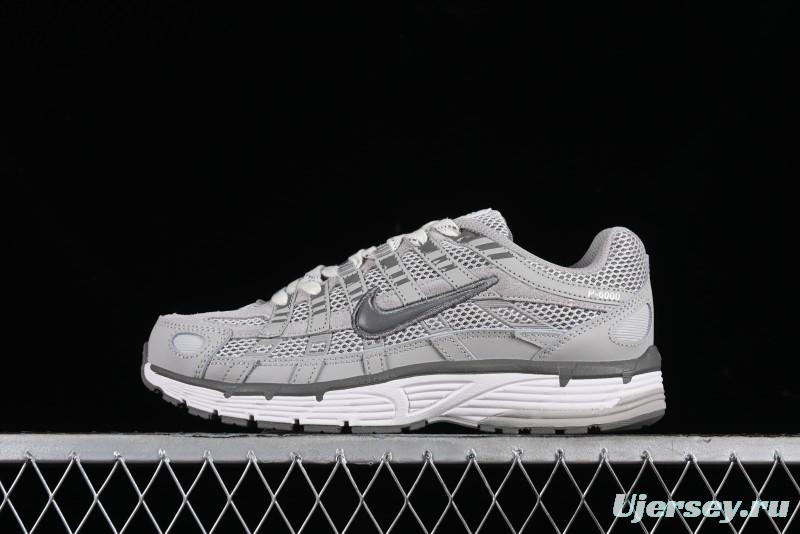 Nike P-6000 Prm Retro Casual Sneakers with Lightweight Design - FN6837-012