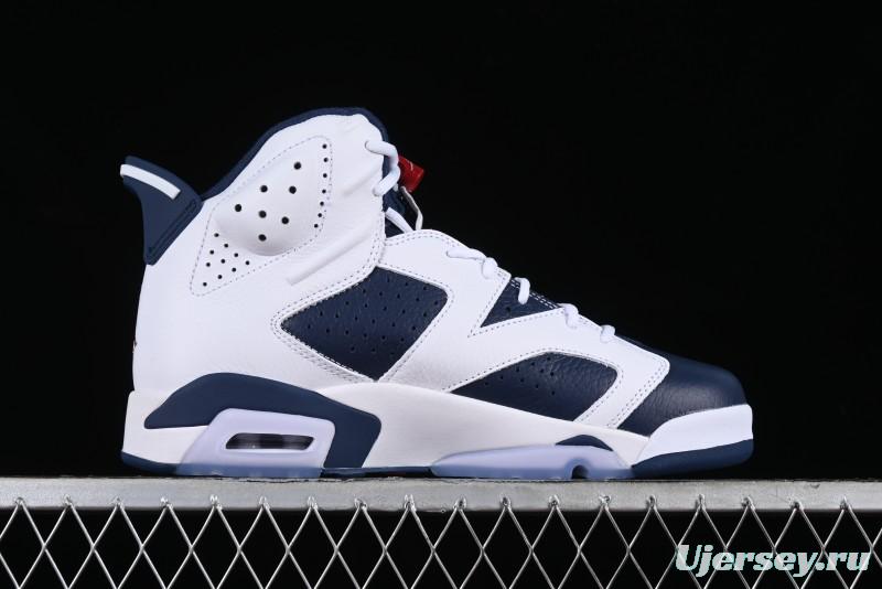 Nike Air Jordan 6 Retro "Olympic" Basketball Shoes - CT8529-164