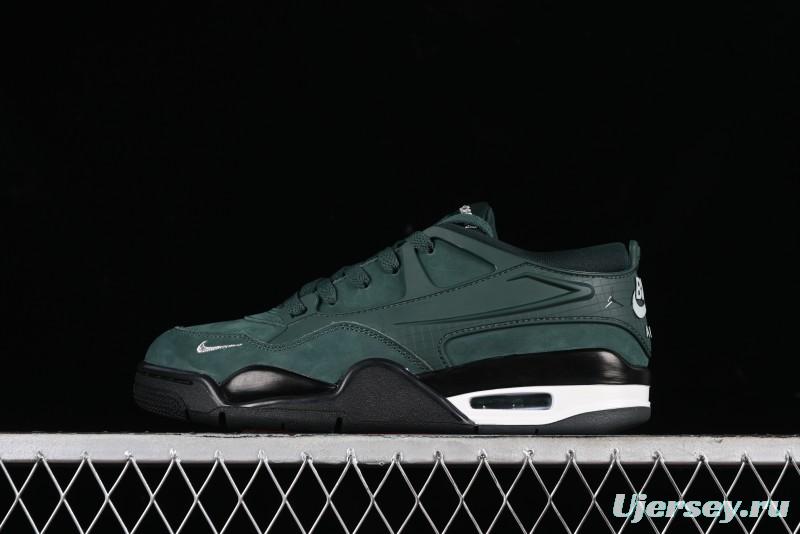 Nike Air Jordan 4 Remastered Military Green Sneakers - HF4334-300