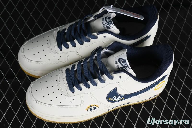 Nike Air Force 1 '07 Low "Eraser" Casual Sneakers - XC2351-330
