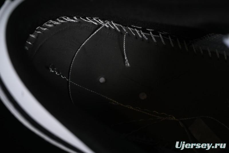 Nike Air Jordan 1 Low "Quai 54" Casual Sneakers in White Black Blue - HQ0764-001