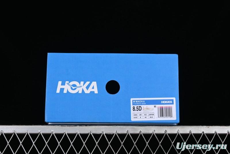 HOKA ONE ONE MACH 6 Flagship Racing Shoes with Carbon Plate Technology and Asymmetric Design - 1147810 EGV