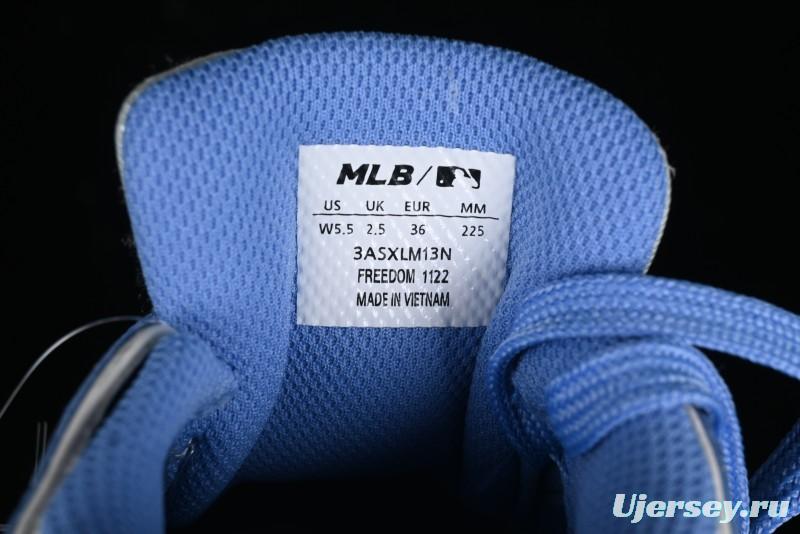 MLB NY Yankees Chunky Liner Lightweight Platform Sneakers with 6cm Height Increase - 3ASXLM13N07CBL