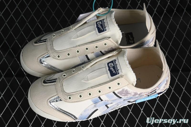 Onitsuka Tiger Mexico 66 Low-Top Canvas Casual Running Shoes - 1183A360-205