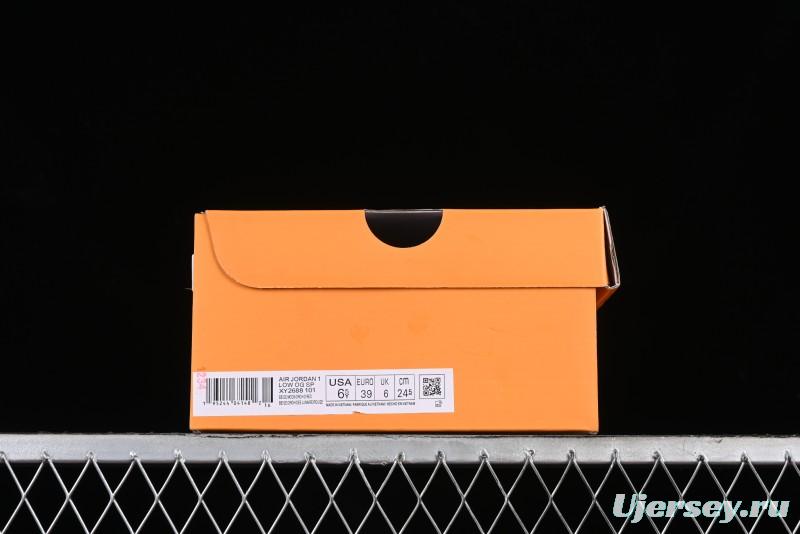 Nike Travis Scott x Fragment Design x Air Jordan 1 Low OG SP AJ1 LV Collaboration Casual Sneakers - XY2688-101