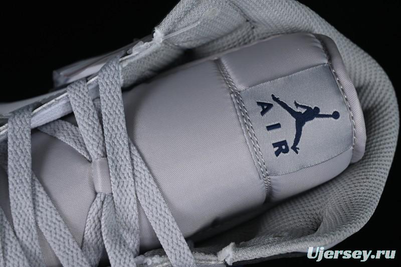 Nike Air Jordan 1 Mid AJ1 Basketball Shoes in Grey Blue - DQ8426-104