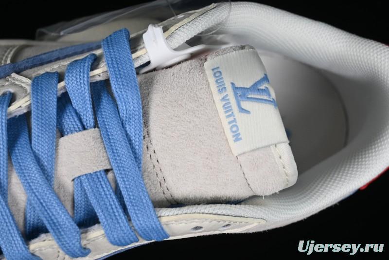 Nike Travis Scott x Fragment Design x Air Jordan 1 Low OG SP AJ1 LV Collaboration Casual Sneakers - XY2688-101