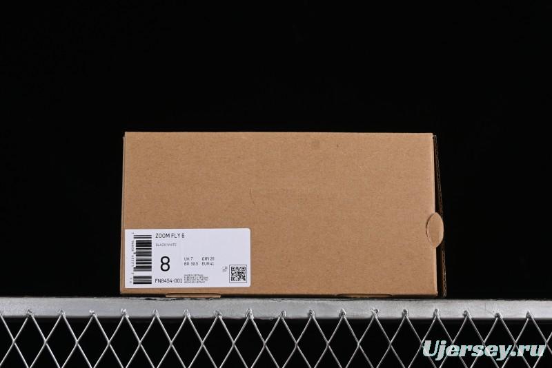 Nike Zoom Fly 6 Running Shoes with Flyknit Material and Carbon Fiber Plate for Superior Elasticity - FN8454-001